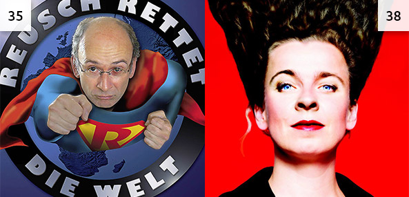 Künstler 2008 in der Kleinkunstbühne Palü