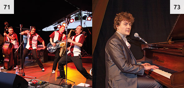 Künstler 2012 in der Kleinkunstbühne Palü