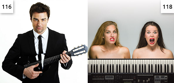 Künstler 2017 in der Kleinkunstbühne Palü