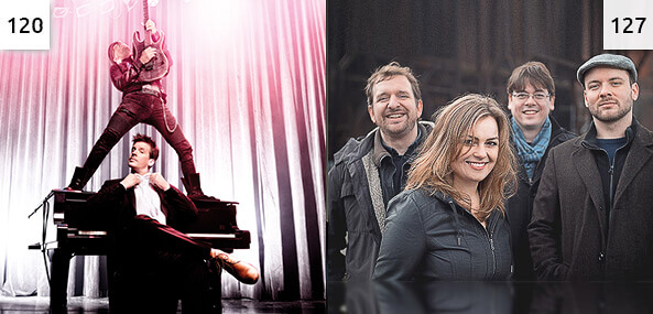 Künstler 2018 in der Kleinkunstbühne Palü