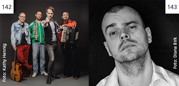 Künstler 2021 in der Kleinkunstbühne Palü