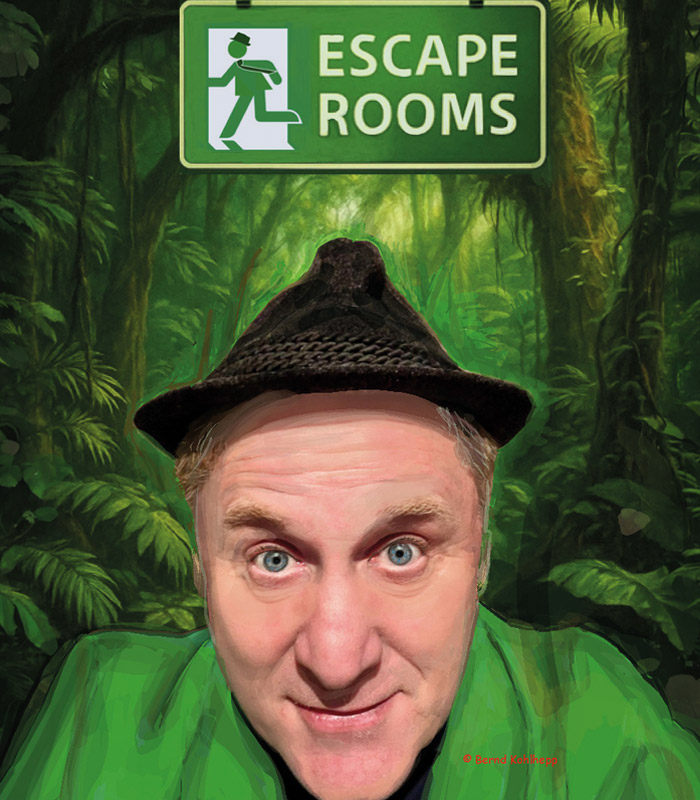Bernd Kohlhepp - ESCAPE ROOMS – Alles im grünen Bereich